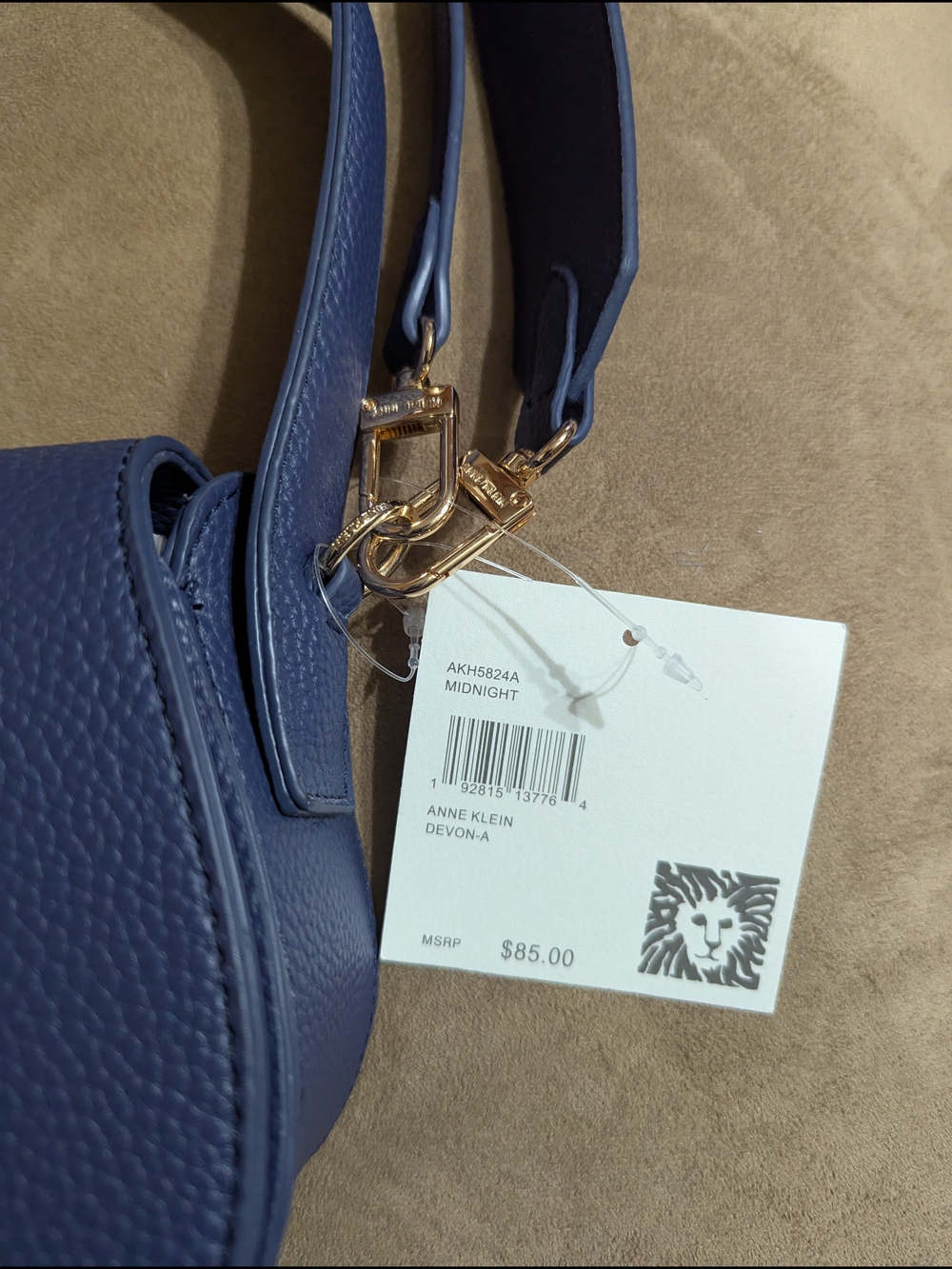 Anne Klein Midnight Blue Crossbody Bag - Picture 3 of 14